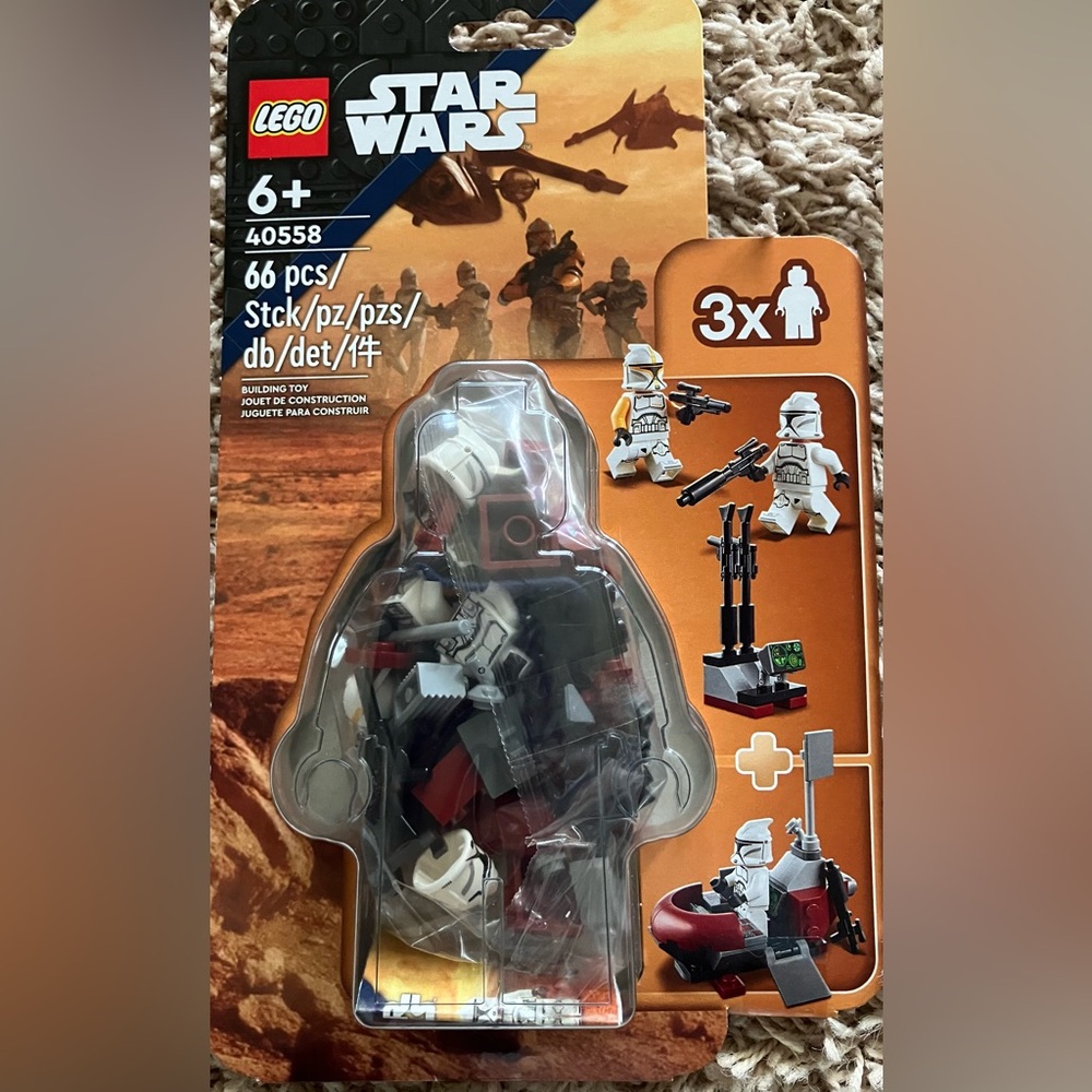 LEGO Star Wars Clone Trooper Command Station (40558) NEW